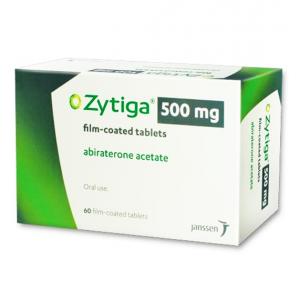 ZYTIGA  500 MG ( ABIRATERONE ACETATE ) 60 FILM-COATED TABLETS